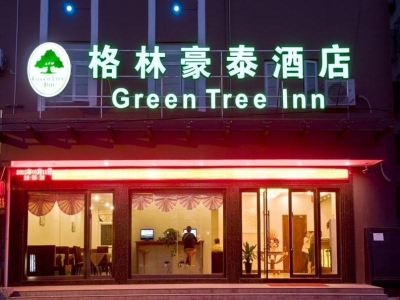 Greentree Inn Ningbo Cconvention Center East Bus Station Express Hotel Exterior foto